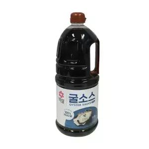 CJ 제일제당 백설 굴소스 2.1kg 6개 1박스