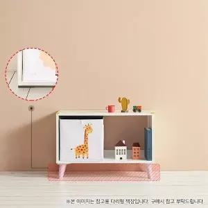 H6383 1단 1칸 낮은책장 1color