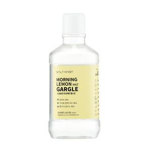 잇몸부었을때 물소금 모닝레몬 500ml 신안 천일염 어린이 소금가글 천연치약