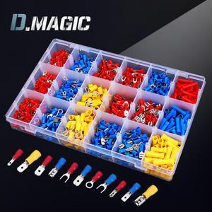 전선연결 PG 터미널 압착단자 황동 18종 1200PCS 세트