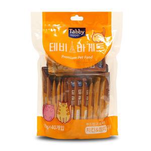 테비 바게트 치킨+참치 퓨레 10g x 40개