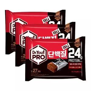 오리온 닥터유프로 단백질바 미니 280g, 3개