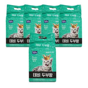 테비 두부왕 가는입자 밀크 2.5kg x 5개