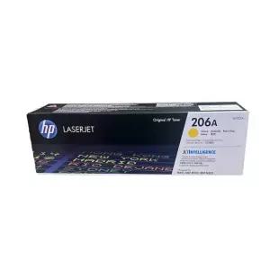 HP 정품 NO.206A W2112A 노랑 M255nw M283fdw M282nw 토너