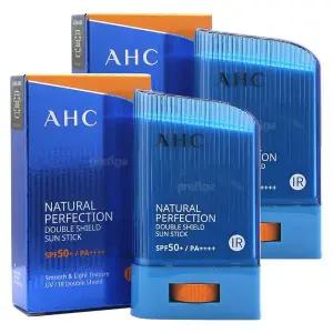 [NS홈쇼핑]AHC 내추럴 퍼펙션 더블쉴드 선스틱 14gx2개 B[33137162]