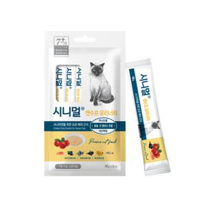 시니멀 캣수프 유리너리 10g x 5p 노령묘 신장 요로건강 저칼로리 영양 간식