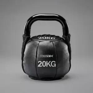바디엑스 소프트 케틀벨 20kg 1개 크로스핏 웨이트 근력 운동 스윙