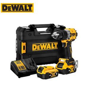 디월트 DCD805P2T 20V MAX 프리미엄 컴팩트 충전 햄머드릴 드라이버 20V-5.0Ah 배터리2개 충전기 포함