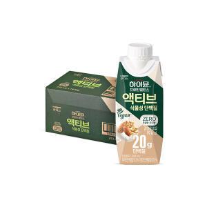 후디스 하이뮨 프로틴 액티브 식물성단백질, 250ml, 18개