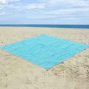 모래 돗자리 해변 해수욕장 샌드 매트 200x200 DD-12724