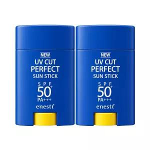 에네스티 뉴 UV컷 퍼펙트 선스틱 20gx2개 자외선차단 SPF50 순한 저자극 썬블록