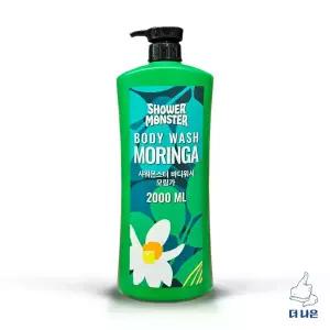 샤워몬스터 바디워시 모링가 2000ml