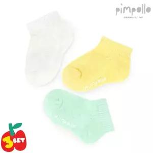 [보리보리/삠뽀요]솜솜발목양말3종세트
