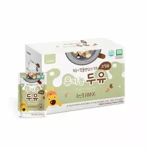 [루솔] 고칼슘 유기농 두유 선물박스(10팩)