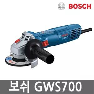 [보쉬] GWS700 유선 그라인더 710W 100mm 연마석 포함 M10 전기 절단 GWS6-100 후속
