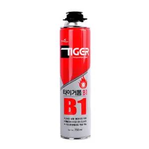 타이거 내열 우레탄 폼 B1 750ml 초고난연성 난연