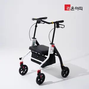 라온아띠 성인용보행기 직립형 KCS-730 고정 보관이 편리한 노인용 어르신 보행보조차