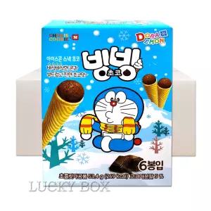 바스락 도라에몽 빙빙 초코 53.4g X 20개 박스
