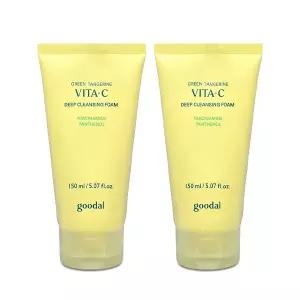 구달 청귤 비타씨 딥 클렌징 폼 150ml X 2개