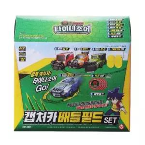 공룡메카드 타이니소어 캡처카 배틀필드 SET
