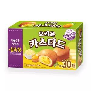 오리온 카스타드 대용량 30개입 690g 4팩 (120개)