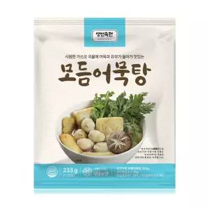 생선숙편 모듬어묵탕 4팩+야채어묵바 2팩