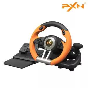 PXN V3 PRO 게이밍 레이싱 휠 Racing wheel V3 프로 (닌텐도 스위치/PC/PS3/PS4/XBOX 호환)