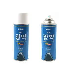말표 광약 무색 뿌리는 스프레이 구두약 광택관리
