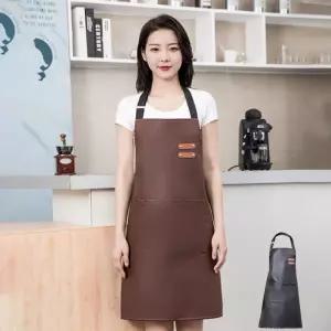 방수 가죽앞치마 오염방지 식당 주방 카페 업소용