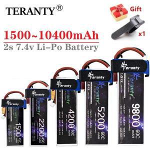 2S Lipo 배터리, 7.4V JST, XT60, T RC 부품, 1500mah,