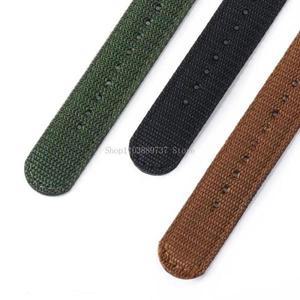 남녀공용 캔버스 나일론 시계 밴드, 스포츠 스트랩 시계줄, 18mm 손목 벨트, Casio AE1200wh 1300 SGW-300H