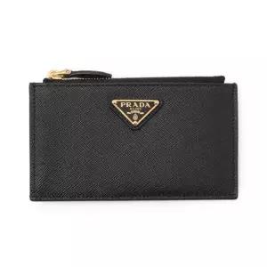 프라다 PRADA 25FW 사피아노 가죽 지퍼 카드지갑 1MC086 QHH F0002)