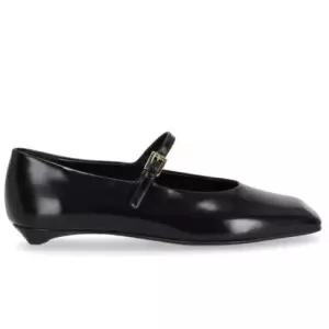 프라다 PRADA 25FW 브러시드 레더 메리제인 발레리나 1F826N F 015 055 F0002)