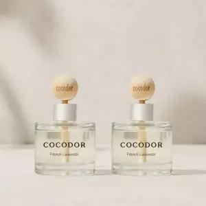 아트박스/코코도르 [1+1] 차량용 방향제 우드볼 디퓨저 50ml X2