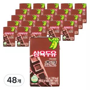 삼육두유 초코맛 든든한 간편영양템 140ml 48개
