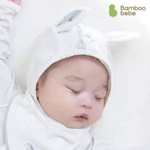 [밤부베베]부드러운 말랑이 아기모자