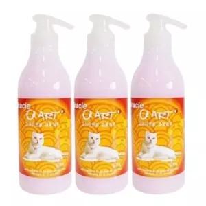 고품질 고양이 윤기 올인원 샴푸 520ml 3P 셀프 목욕 보습 (WFIG2U0)