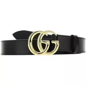 구찌 GUCCI GG 마몽 샤이니 버클 가죽 벨트 414516 0YA0G 1000)