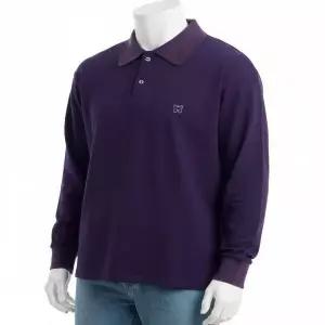 [니들스]NEEDLES LS Polo Shirt - Eggplant PU296 롱슬리브 폴로 티셔츠 821346