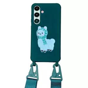 케바케 갤럭시 키즈폰 알파카 와펜 목걸이 줄 케이스 (hc8629-C)
