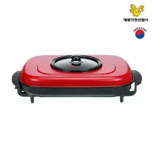 대원 국산 마블코팅 49cm 사각 전기 잔치팬 DW-42000
