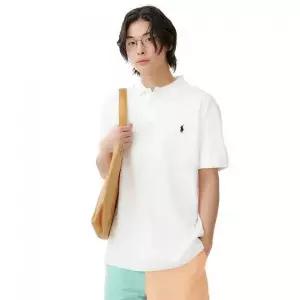 [폴로]랄프로렌 커스텀 슬림핏 메시 폴로 셔츠 화이트 150912152