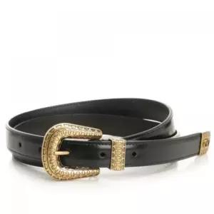 발렌티노 MUST IT_VALENTINO 25FW V로고 시그니처 브러시드 카프스킨 벨트 7Y0T0SQ9 QBH 0NO 7Y2T0SQ9 0NO)