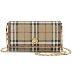 버버리 MUST IT_BURBERRY Chain strap check wallet 8070413) 체인 스트랩 체크 지갑)