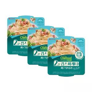 쉐푸드 스파게티 까르보나라220G x3개