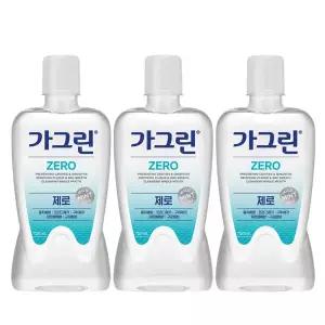 온누리 특별+적립 [동아제약] 가그린 제로 구강청결제 750ML X 3개