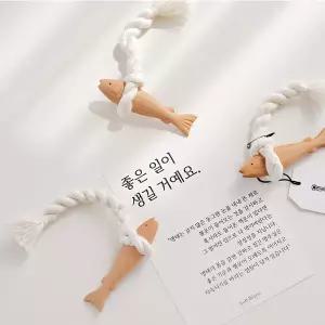 온누리 특별+적립 [소프트블랑] 행운 명태 복을 부르는 액막이 원목 북어 소(9cm) 네추럴 오크 월넛