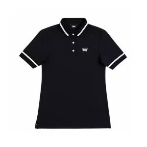 PXG 여성 에센셜 골프 반팔티셔츠 블랙 CW-WE23ATP1