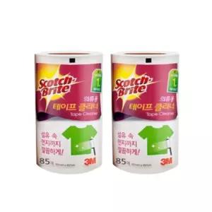 3m 옷먼지 롤클리너리필2p 여분 돌돌이심 의류 테이프