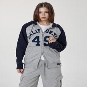 [AK수원점] [후아유] 공용 Signature Hood Zipup(Colorblock) WHMZG1112U